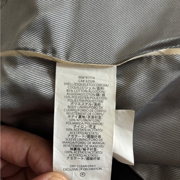 Armani Exchange Sport Coat Blazer Jacket Velvet Black Mens Small / 36R - Picture 9 of 12